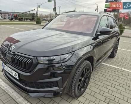 Черный Шкода Kodiaq, объемом двигателя 1.97 л и пробегом 20 тыс. км за 47000 $, фото 12 на Automoto.ua