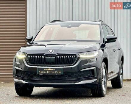 Черный Шкода Kodiaq, объемом двигателя 1.98 л и пробегом 92 тыс. км за 39999 $, фото 5 на Automoto.ua