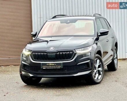 Черный Шкода Kodiaq, объемом двигателя 1.98 л и пробегом 92 тыс. км за 39999 $, фото 3 на Automoto.ua