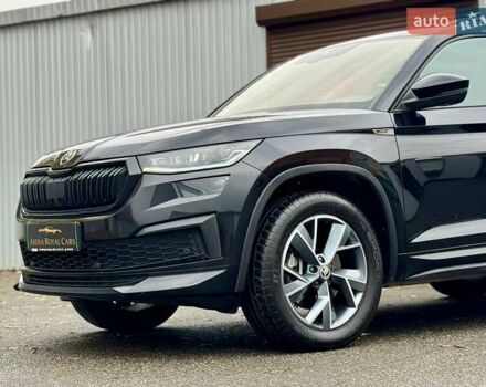 Черный Шкода Kodiaq, объемом двигателя 1.98 л и пробегом 92 тыс. км за 39999 $, фото 7 на Automoto.ua