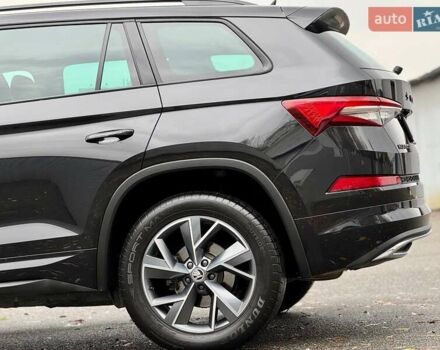 Черный Шкода Kodiaq, объемом двигателя 1.98 л и пробегом 92 тыс. км за 39999 $, фото 15 на Automoto.ua