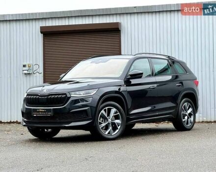 Черный Шкода Kodiaq, объемом двигателя 1.98 л и пробегом 92 тыс. км за 39999 $, фото 1 на Automoto.ua