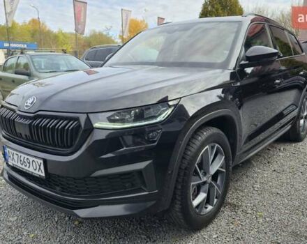 Черный Шкода Kodiaq, объемом двигателя 1.97 л и пробегом 91 тыс. км за 39900 $, фото 5 на Automoto.ua