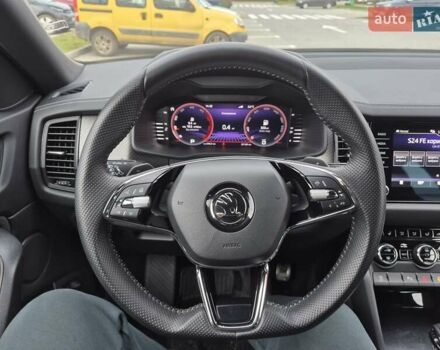 Черный Шкода Kodiaq, объемом двигателя 1.97 л и пробегом 20 тыс. км за 47000 $, фото 17 на Automoto.ua