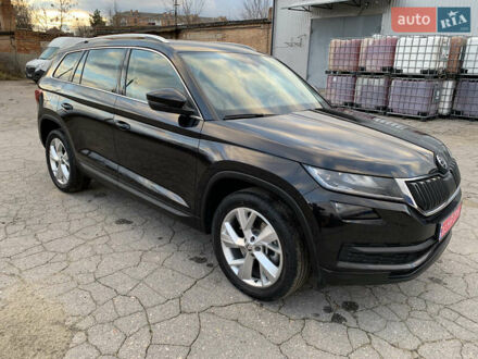 Черный Шкода Kodiaq, объемом двигателя 1.97 л и пробегом 129 тыс. км за 28500 $, фото 1 на Automoto.ua