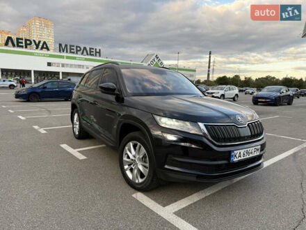 Черный Шкода Kodiaq, объемом двигателя 1.98 л и пробегом 76 тыс. км за 22900 $, фото 1 на Automoto.ua