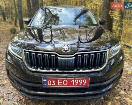 Черный Шкода Kodiaq, объемом двигателя 1.97 л и пробегом 198 тыс. км за 28500 $, фото 1 на Automoto.ua
