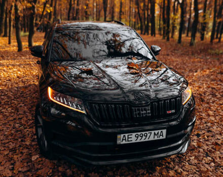Черный Шкода Kodiaq, объемом двигателя 1.98 л и пробегом 90 тыс. км за 28500 $, фото 1 на Automoto.ua