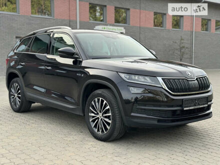 Черный Шкода Kodiaq, объемом двигателя 2 л и пробегом 154 тыс. км за 29999 $, фото 1 на Automoto.ua