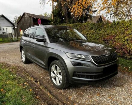 Черный Шкода Kodiaq, объемом двигателя 2 л и пробегом 43 тыс. км за 23900 $, фото 1 на Automoto.ua