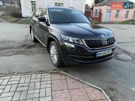 Черный Шкода Kodiaq, объемом двигателя 1.98 л и пробегом 50 тыс. км за 28500 $, фото 1 на Automoto.ua