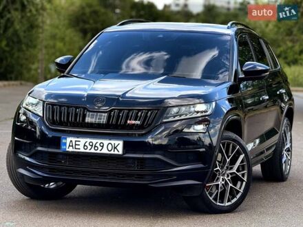 Черный Шкода Kodiaq, объемом двигателя 1.97 л и пробегом 55 тыс. км за 35800 $, фото 1 на Automoto.ua
