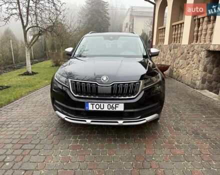 Черный Шкода Kodiaq, объемом двигателя 2 л и пробегом 220 тыс. км за 28600 $, фото 1 на Automoto.ua
