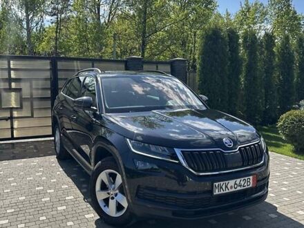 Черный Шкода Kodiaq, объемом двигателя 2 л и пробегом 151 тыс. км за 28999 $, фото 1 на Automoto.ua