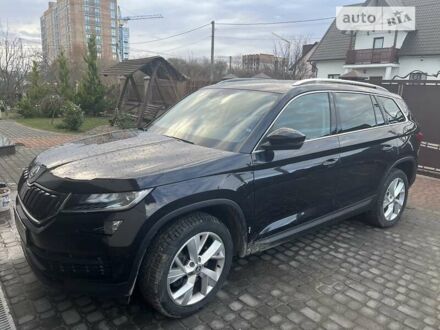 Черный Шкода Kodiaq, объемом двигателя 1.97 л и пробегом 195 тыс. км за 28500 $, фото 1 на Automoto.ua