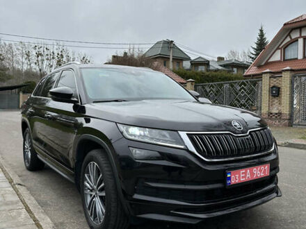 Черный Шкода Kodiaq, объемом двигателя 1.97 л и пробегом 106 тыс. км за 39100 $, фото 1 на Automoto.ua