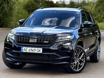 Черный Шкода Kodiaq, объемом двигателя 2 л и пробегом 55 тыс. км за 37800 $, фото 1 на Automoto.ua