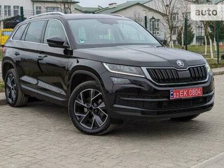 Черный Шкода Kodiaq, объемом двигателя 2 л и пробегом 112 тыс. км за 27950 $, фото 1 на Automoto.ua