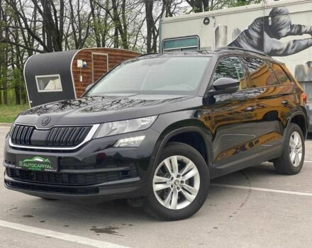 Черный Шкода Kodiaq, объемом двигателя 2 л и пробегом 200 тыс. км за 19590 $, фото 1 на Automoto.ua