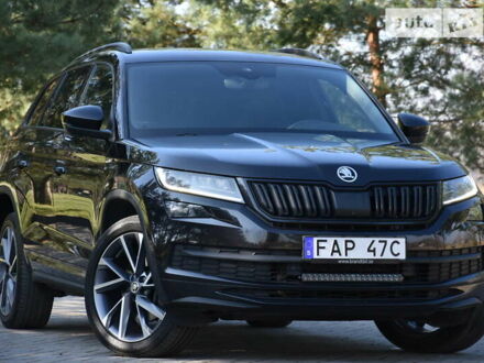 Черный Шкода Kodiaq, объемом двигателя 1.97 л и пробегом 170 тыс. км за 34950 $, фото 1 на Automoto.ua