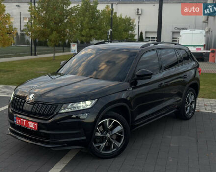 Черный Шкода Kodiaq, объемом двигателя 1.97 л и пробегом 220 тыс. км за 30999 $, фото 1 на Automoto.ua