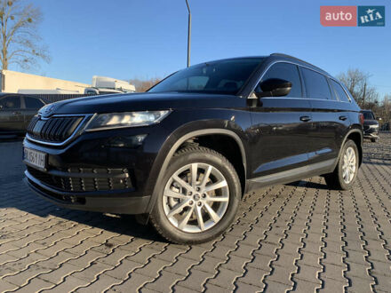 Черный Шкода Kodiaq, объемом двигателя 2 л и пробегом 65 тыс. км за 29499 $, фото 1 на Automoto.ua
