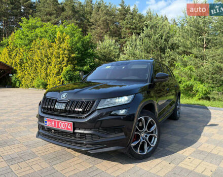 Черный Шкода Kodiaq, объемом двигателя 1.97 л и пробегом 146 тыс. км за 36900 $, фото 1 на Automoto.ua