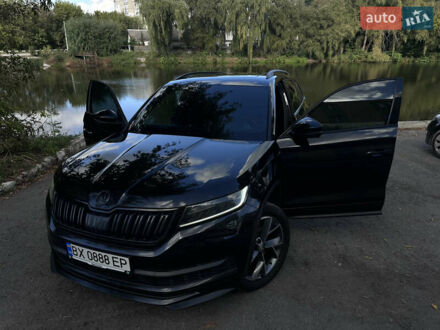Чорний Шкода Kodiaq, об'ємом двигуна 1.97 л та пробігом 200 тис. км за 30199 $, фото 1 на Automoto.ua