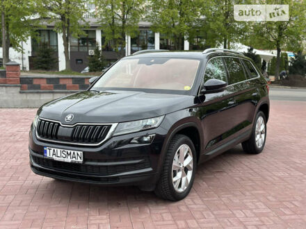 Черный Шкода Kodiaq, объемом двигателя 2 л и пробегом 150 тыс. км за 28700 $, фото 1 на Automoto.ua