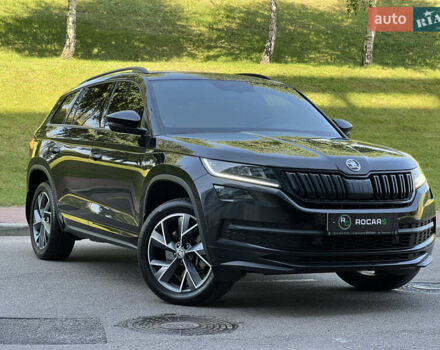 Черный Шкода Kodiaq, объемом двигателя 1.98 л и пробегом 129 тыс. км за 29500 $, фото 1 на Automoto.ua