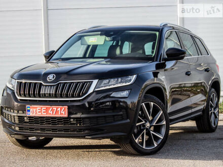 Черный Шкода Kodiaq, объемом двигателя 2 л и пробегом 243 тыс. км за 28300 $, фото 1 на Automoto.ua