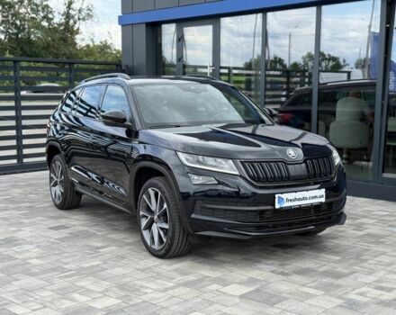 Черный Шкода Kodiaq, объемом двигателя 2 л и пробегом 163 тыс. км за 34900 $, фото 1 на Automoto.ua