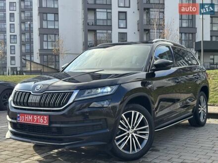 Черный Шкода Kodiaq, объемом двигателя 1.97 л и пробегом 185 тыс. км за 32800 $, фото 1 на Automoto.ua