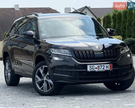 Чорний Шкода Kodiaq, об'ємом двигуна 2 л та пробігом 160 тис. км за 33499 $, фото 1 на Automoto.ua