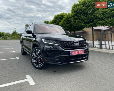 Черный Шкода Kodiaq, объемом двигателя 2 л и пробегом 198 тыс. км за 33950 $, фото 1 на Automoto.ua