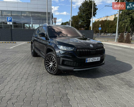 Черный Шкода Kodiaq, объемом двигателя 2 л и пробегом 60 тыс. км за 35800 $, фото 1 на Automoto.ua