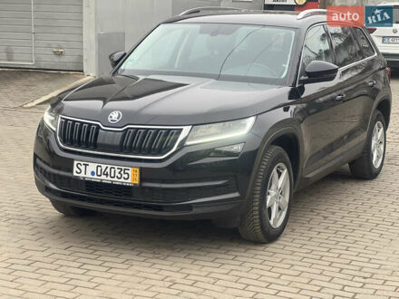 Черный Шкода Kodiaq, объемом двигателя 1.97 л и пробегом 201 тыс. км за 32850 $, фото 1 на Automoto.ua