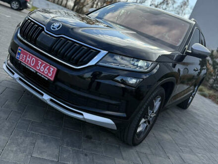 Черный Шкода Kodiaq, объемом двигателя 2 л и пробегом 175 тыс. км за 35499 $, фото 1 на Automoto.ua