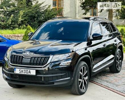 Черный Шкода Kodiaq, объемом двигателя 1.98 л и пробегом 5 тыс. км за 35999 $, фото 1 на Automoto.ua