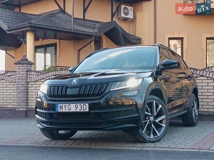 Черный Шкода Kodiaq, объемом двигателя 2 л и пробегом 137 тыс. км за 36950 $, фото 1 на Automoto.ua