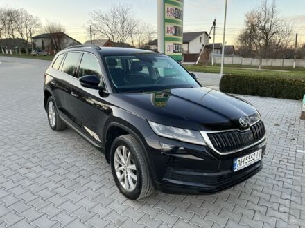Черный Шкода Kodiaq, объемом двигателя 2 л и пробегом 64 тыс. км за 26900 $, фото 1 на Automoto.ua