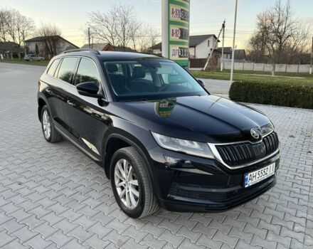 Черный Шкода Kodiaq, объемом двигателя 2 л и пробегом 64 тыс. км за 26900 $, фото 1 на Automoto.ua