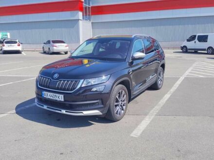 Черный Шкода Kodiaq, объемом двигателя 2 л и пробегом 59 тыс. км за 34000 $, фото 1 на Automoto.ua