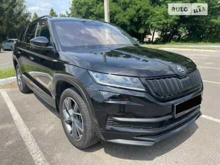 Чорний Шкода Kodiaq, об'ємом двигуна 1.98 л та пробігом 59 тис. км за 42841 $, фото 1 на Automoto.ua