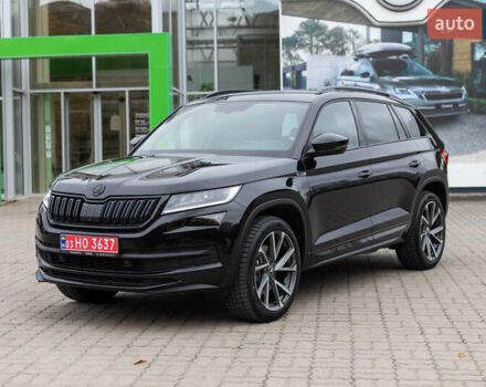 Черный Шкода Kodiaq, объемом двигателя 2 л и пробегом 228 тыс. км за 32800 $, фото 1 на Automoto.ua