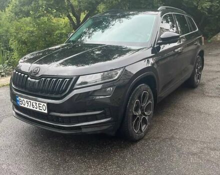 Черный Шкода Kodiaq, объемом двигателя 1.97 л и пробегом 145 тыс. км за 37000 $, фото 1 на Automoto.ua