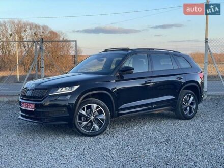 Шкода Kodiaq 2021 в Львове на Automoto.ua Черный Шкода Kodiaq, объемом двигателя 1.97 л и пробегом 201 тыс. км за 29750 $, фото 1 на Automoto.ua