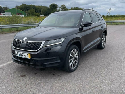 Черный Шкода Kodiaq, объемом двигателя 2 л и пробегом 230 тыс. км за 27500 $, фото 1 на Automoto.ua