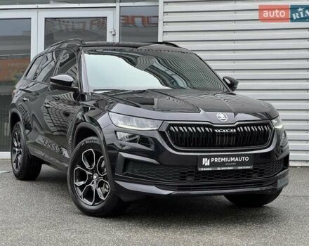 Черный Шкода Kodiaq, объемом двигателя 1.97 л и пробегом 55 тыс. км за 32900 $, фото 1 на Automoto.ua