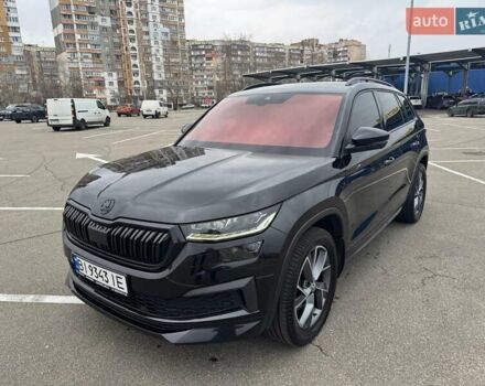 Черный Шкода Kodiaq, объемом двигателя 1.97 л и пробегом 138 тыс. км за 39500 $, фото 1 на Automoto.ua
